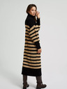 Moodo Damen-Rollkragenkleid Moodo