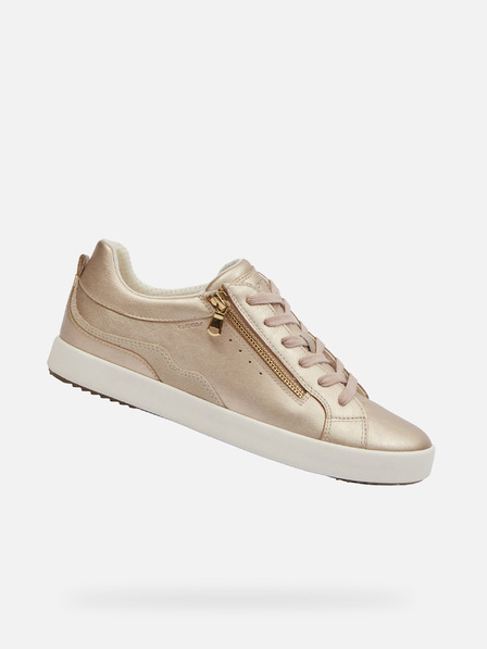 Geox Damen Gold Geox Blomiee Turnschuhe