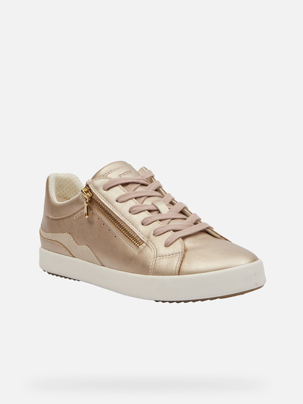 Geox Damen Gold Geox Blomiee Turnschuhe