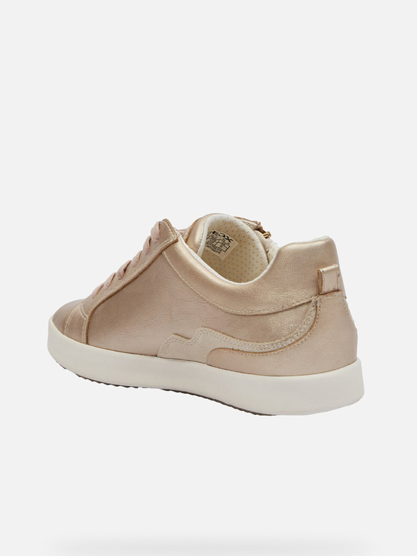 Geox Damen Gold Geox Blomiee Turnschuhe