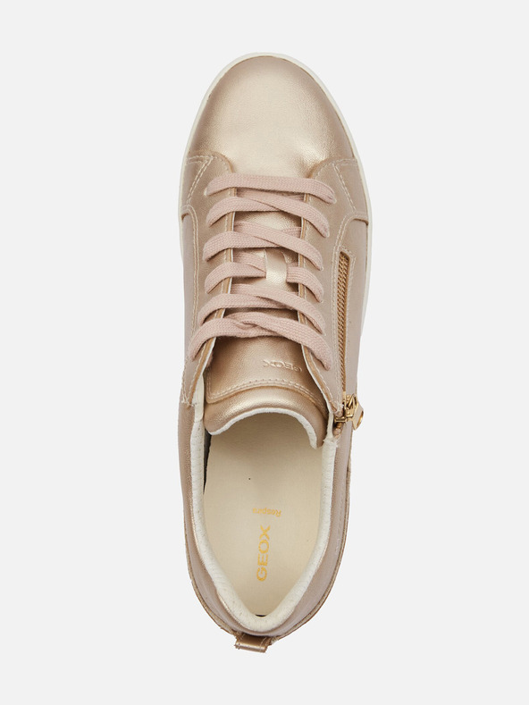 Geox Damen Gold Geox Blomiee Turnschuhe