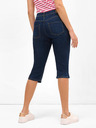 Orsay Dreiviertelshorts aus dunkelblauem Denim ORSAY