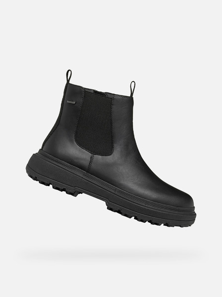 Geox Schwarze Damen Geox Lamidie + Grip ABX Stiefeletten