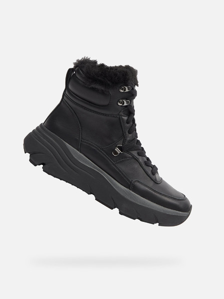 Geox Schwarze Damenstiefeletten Geox Diamanta