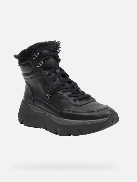 Geox Schwarze Damenstiefeletten Geox Diamanta