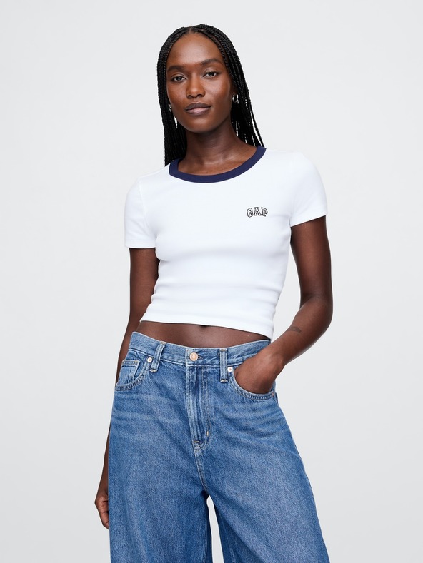 GAP Geripptes Crop-Top GAP