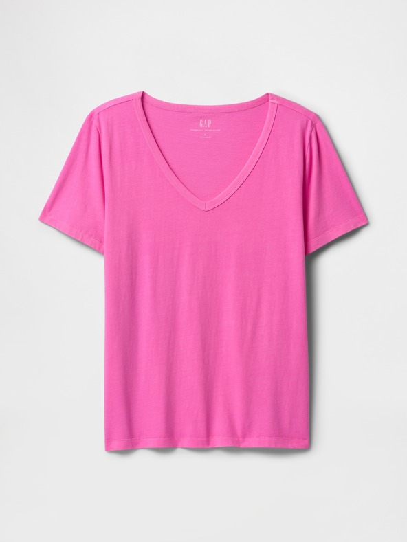 GAP Damen Baumwoll-T-Shirt Vintage GAP