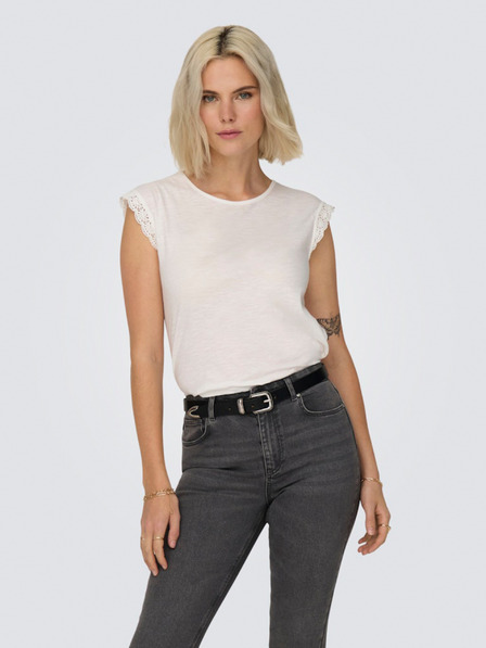 Jacqueline de Yong Weißes JDY Damen-T-Shirt