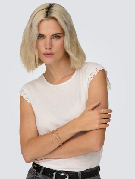 Jacqueline de Yong Weißes JDY Damen-T-Shirt