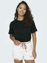Jacqueline de Yong Schwarz Damen T-Shirt JDY PISA