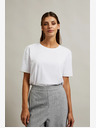 Moodo Weißes Damen-T-Shirt Moodo