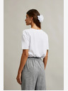Moodo Weißes Damen-T-Shirt Moodo