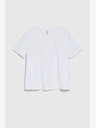 Moodo Weißes Damen-T-Shirt Moodo