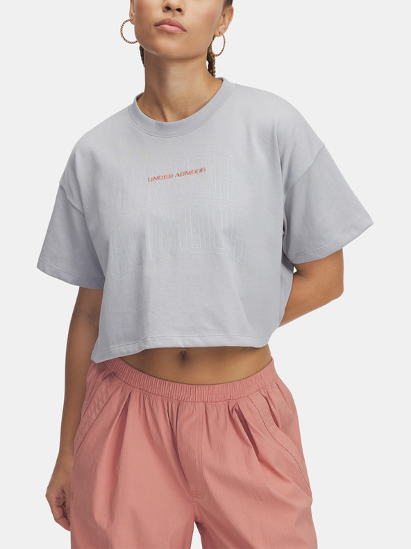 Under Armour Under Armour Damen UA W VARSITY MIX HW SS CROP-GRY
