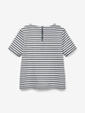 Vero Moda Blau-weiß gestreiftes Damenhemd Vero Moda