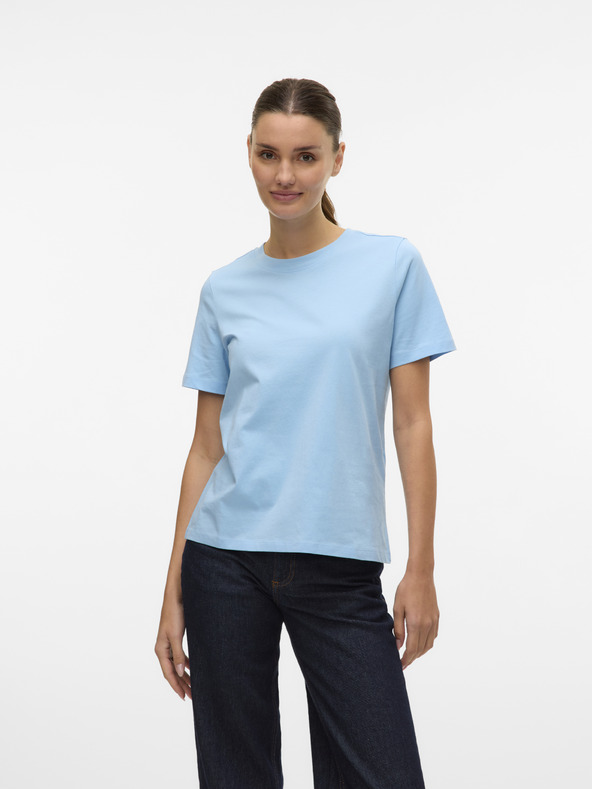 Vero Moda Blaues Damenhemd Vero Moda
