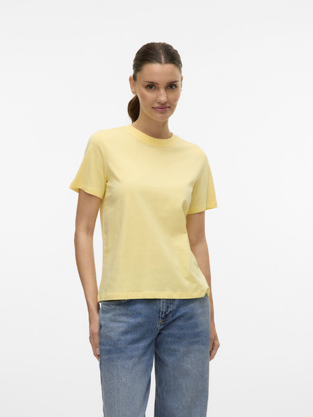 Vero Moda Vero Moda Gelbes T-Shirt für Frauen