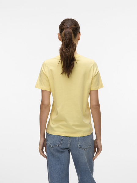 Vero Moda Vero Moda Gelbes T-Shirt für Frauen