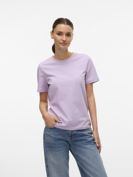 Vero Moda Lila Vero Moda T-Shirt für Frauen