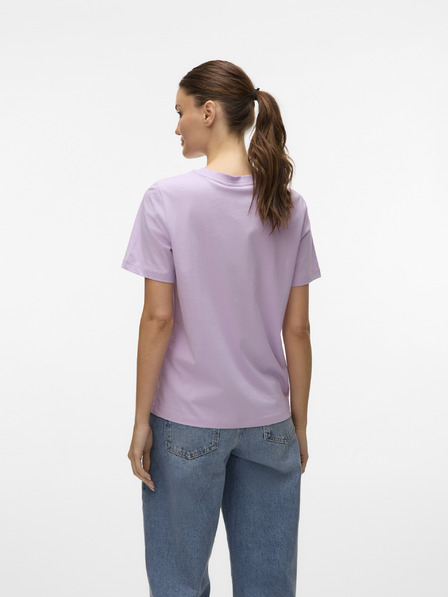 Vero Moda Lila Vero Moda T-Shirt für Frauen
