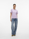 Vero Moda Lila Vero Moda T-Shirt für Frauen