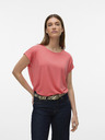 Vero Moda Orangefarbenes Damenhemd Vero Moda