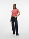 Vero Moda Orangefarbenes Damenhemd Vero Moda