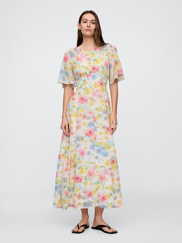 GAP Maxikleid mit Blumenmuster GAP