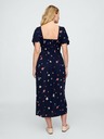 GAP Damen Midi-Kleid mit Taschen GAP
