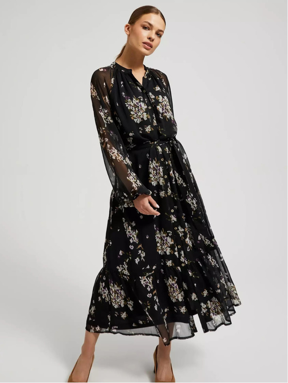 Moodo Damen Blumenkleid Moodo