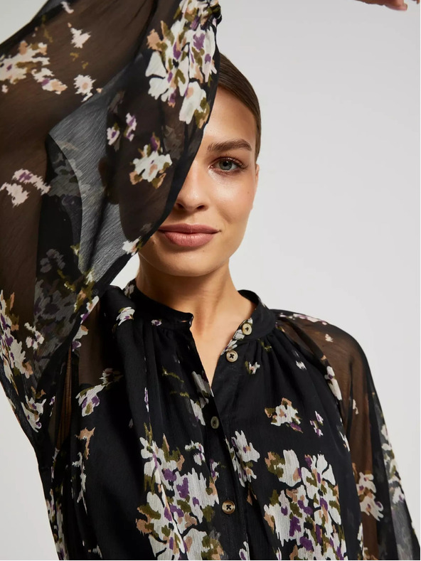 Moodo Damen Blumenkleid Moodo