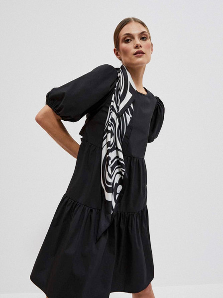 Moodo Schwarz Damen Moodo Kleid