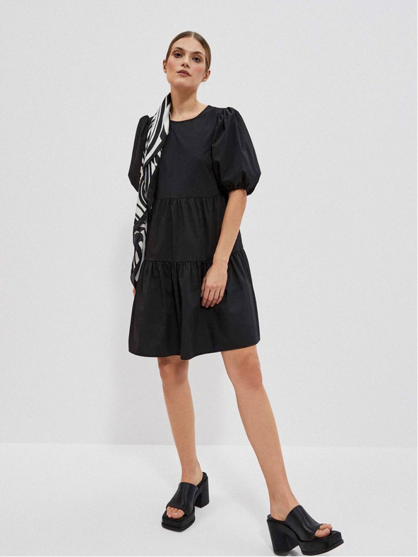 Moodo Schwarz Damen Moodo Kleid