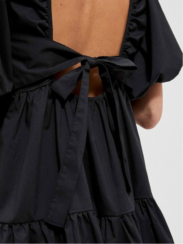 Moodo Schwarz Damen Moodo Kleid