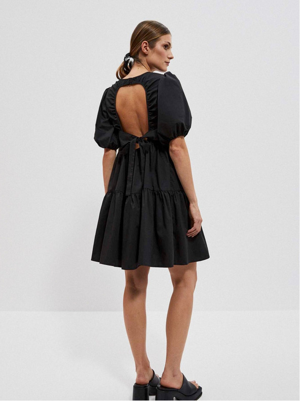 Moodo Schwarz Damen Moodo Kleid