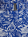 Moodo Blau gemustertes Midikleid Moodo