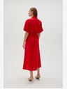Moodo Rotes Damen-Hemdkleid Moodo
