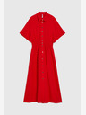 Moodo Rotes Damen-Hemdkleid Moodo