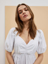 Moodo Weißes Damenkleid Moodo