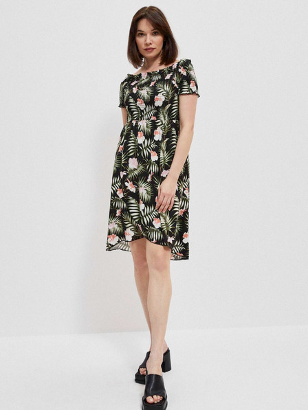 Moodo Gemustertes Viskose-Kleid Moodo