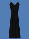 Moodo Schwarzes langes Damenkleid Moodo
