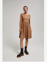 Moodo Moodo Kleid gerippt Damen