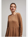Moodo Moodo Kleid gerippt Damen
