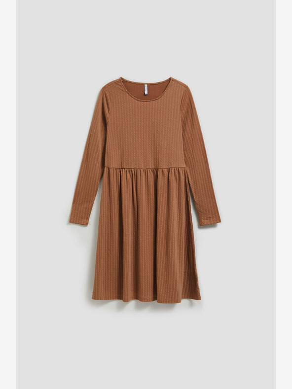 Moodo Moodo Kleid gerippt Damen