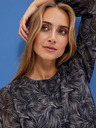 Moodo Schwarzes Boho-Damen-Kleid Moodo