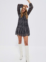 Moodo Schwarzes Boho-Damen-Kleid Moodo