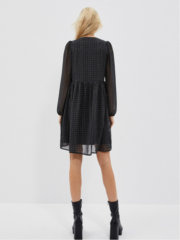 Moodo Schwarz Damen Moodo Kleid