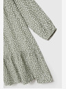 Moodo Damen grünes Kleid Moodo