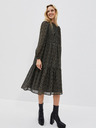 Moodo Schwarzes Damen Midikleid Moodo