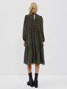 Moodo Schwarzes Damen Midikleid Moodo